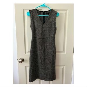 Cute work dress with flutter sleeves